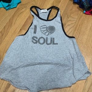 Soul cycle cotton tank top
